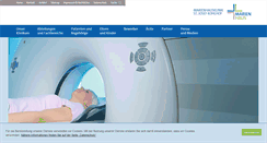 Desktop Screenshot of marienhausklinik-st-josef-kohlhof.de