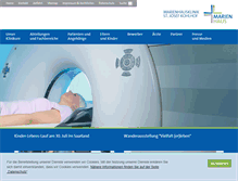 Tablet Screenshot of marienhausklinik-st-josef-kohlhof.de